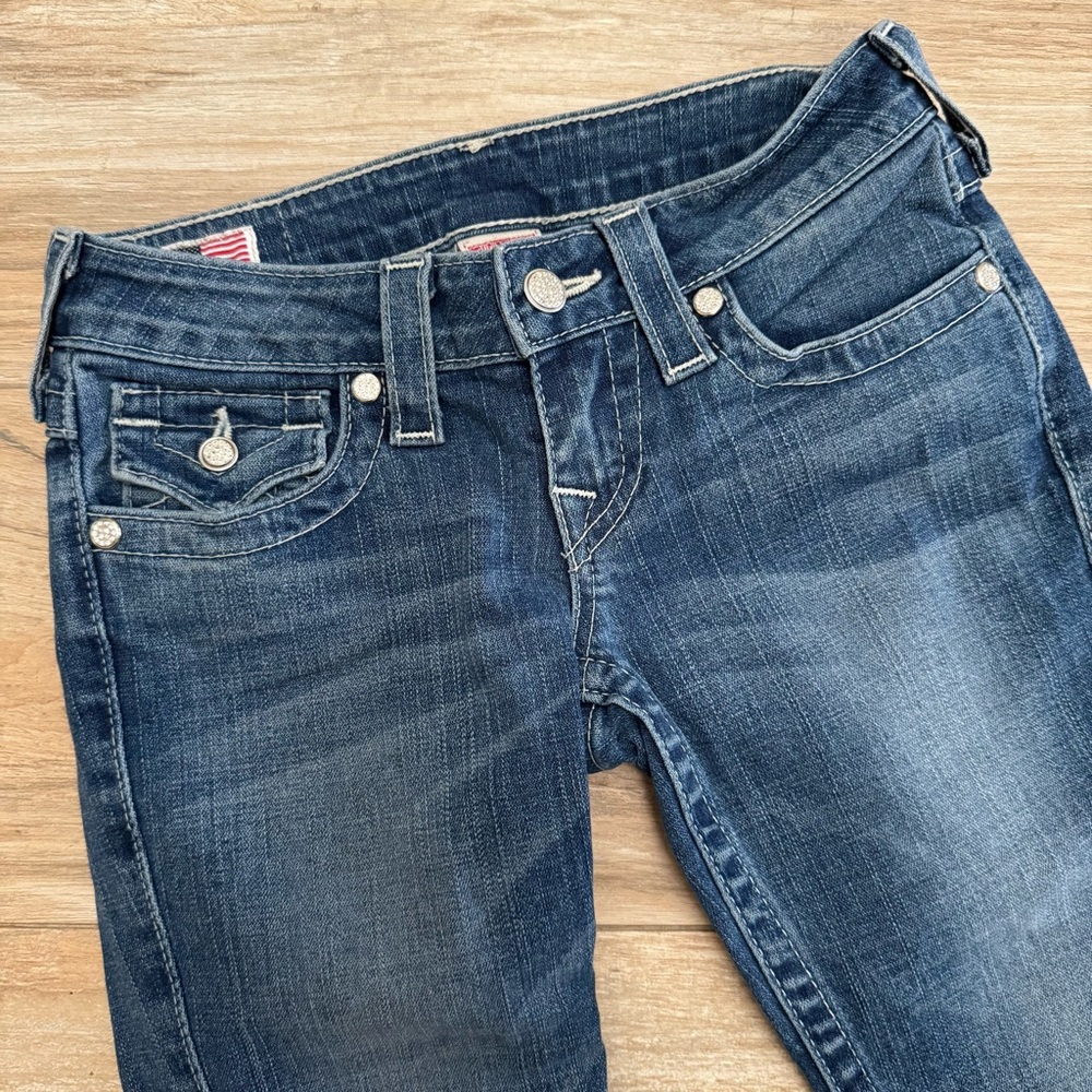 True Religion Julie Crystal Pave Jeans - Picture 6 of 15